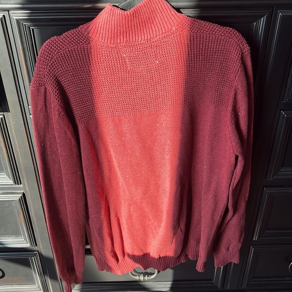 Red men’s Flag & Anthem pullover sweater - Picture 3 of 3